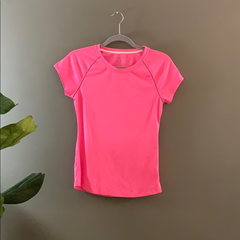 Champion neon pink workout top
